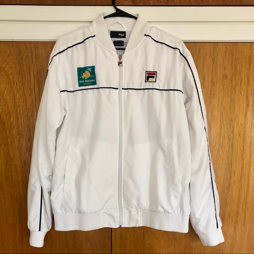 FILA BNP PARIBAS OPEN zip jacket